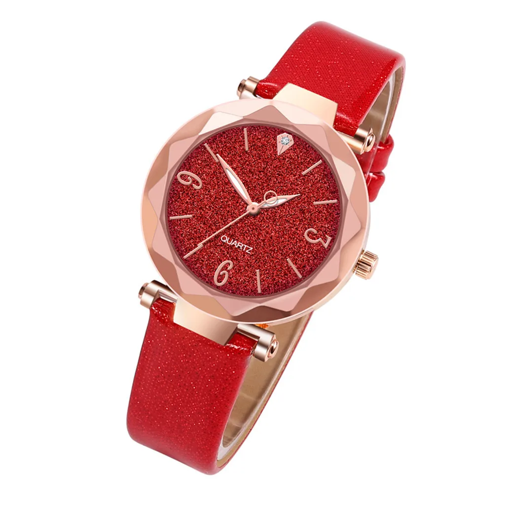 Горячая новейший Элитный бренд GENEVA женские наручные часы Звездное небо кварцевые платья женские наручные часы Bayan Kol Saati часы