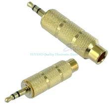 Male to 6.3mm 1/4Inch Female Stereo Adapter Jack Audio 3.5mm 1/8Inch#Q1FC###