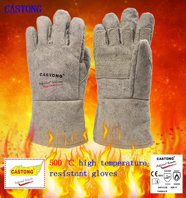 Buy CASTONG 500 degrees high temperature gloves Para