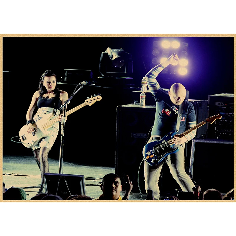 The Smashing Pumpkins альтернативный Поп/Рок Декор для дома крафт бумага кислота камень