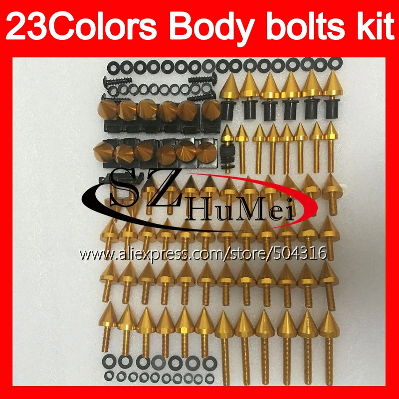 

Fairing bolts full screw kit For KAWASAKI NINJA ZX12R 00 01 ZX 12 R 00-01 ZX 12R ZX-12R 2000 2001 00 Windscreen bolt screws Nuts