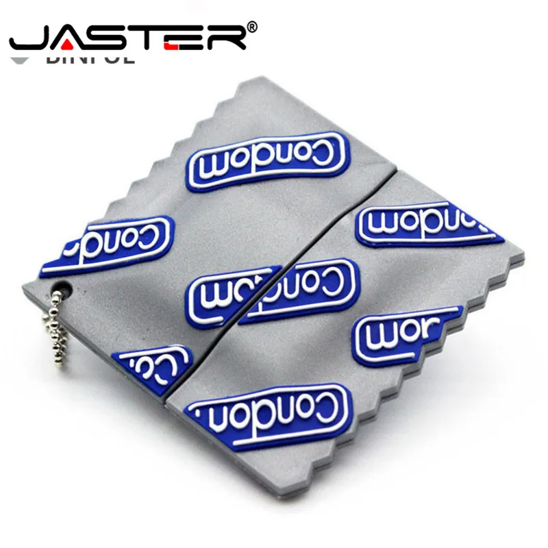JASTER модный креативный u-диск мультфильм презерватив реальная емкость USB 2,0 64 ГБ 32 ГБ 16 ГБ 8 ГБ 4 ГБ флэш-накопитель
