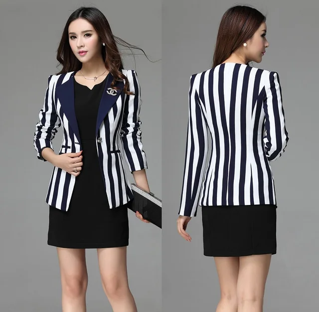 free shipping uniform design business suits for women blazers