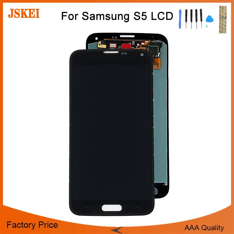 

5.1" For SAMSUNG For Galaxy S5 G900M G900A G900T G900FD G900F LCD Display Touch Screen Digitizer Assembly No Dead Pixel