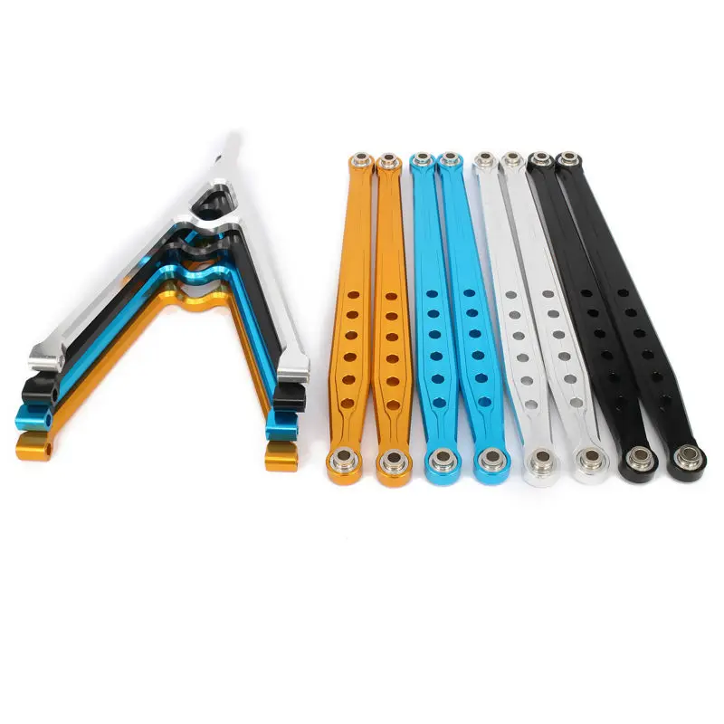 Aluminum Rear Suspension Link Rod + Chassis Linkage Y LinkFor Rc Car