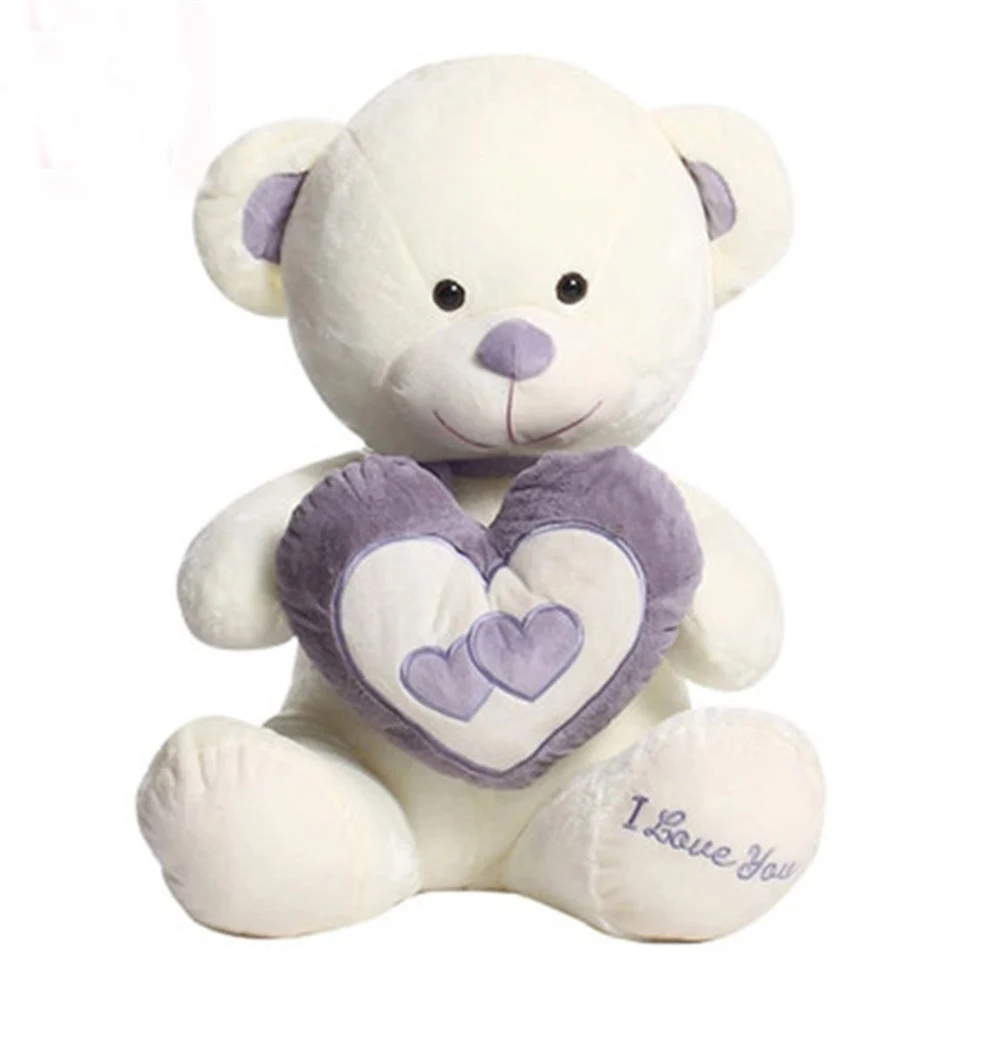 Fancytrader Pop Love Bears Plush Toy Big Huge Soft Holding Hear Teddy Bear Doll 70cm 28inch for Girlds Gifts10