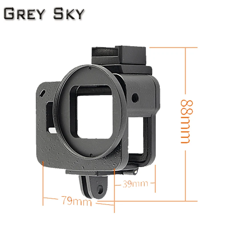 Защитный чехол Hero5 для камеры GoPro Hero 7 6 корпус из алюминиевого сплава с