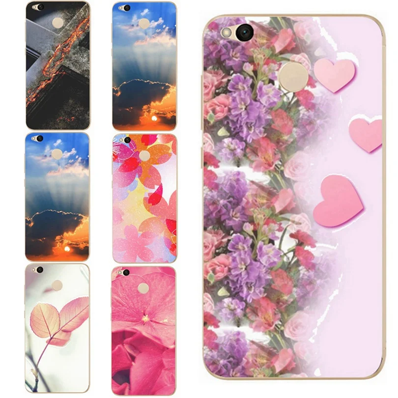 Soft Phone Case Painted For Xiaomi Redmi 4X Note 4 4A 3 TPU Printing Cover Mi A1 Pro D020 |