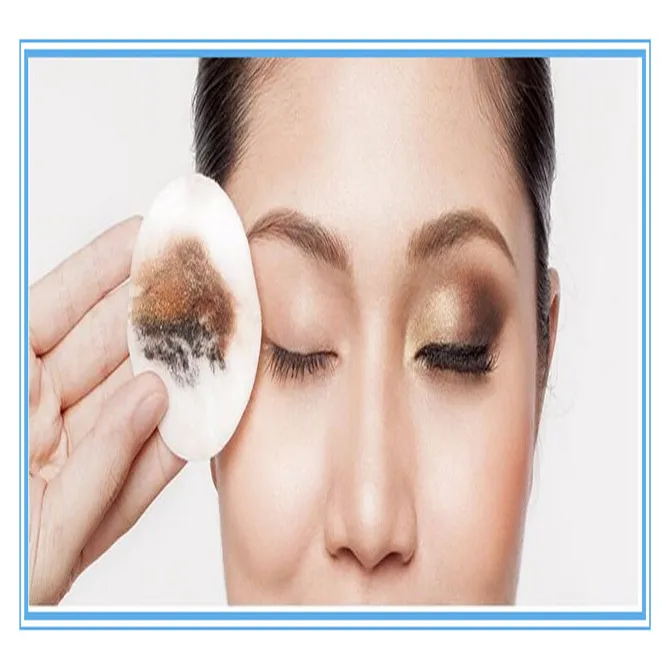 Garrafas de Olhos Removedor de Limpeza Almofadas de Algodão com Frete Garrafa 5 Make-up Grátis 30 Pcs - Uma 9 Olhos make-up removedor de limpeza almofadas de algodão com frete grátis