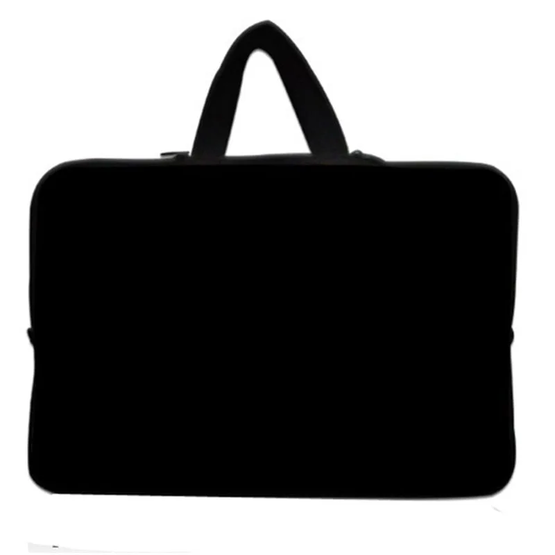 Однотонный черный чехол для ноутбука 13 3 дюйма дюймов мягкий на молнии Macbook Air/Pro HP