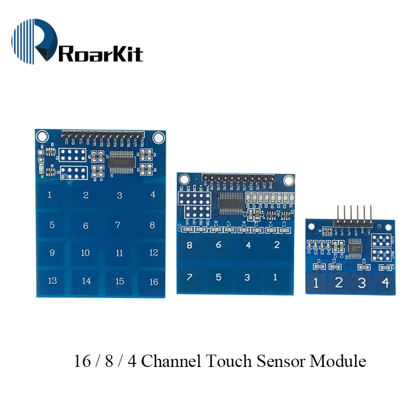 TTP224 4 канала/TTP226 8-канальный сетевой видеорегистратор/TTP229 16-канальный видеорегистратор сенсорный выключатель Сенсор емкостный сенсорный экран Сенсор модуль