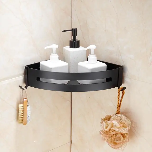 modern shower corner shelf