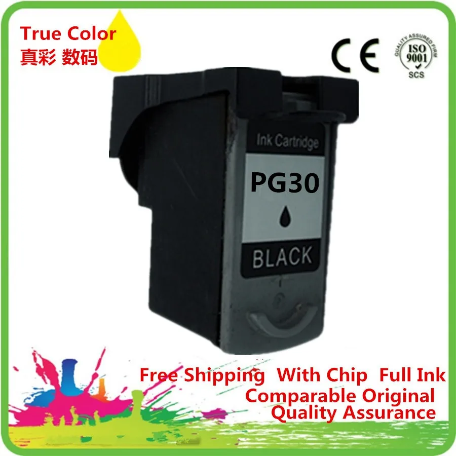 Картридж с чернилами Восстановленный для Canon PG 30 CL 31 PG30 CL31 PIXMA iP1800 iP2600 MP140 MP210 MP470 MX300