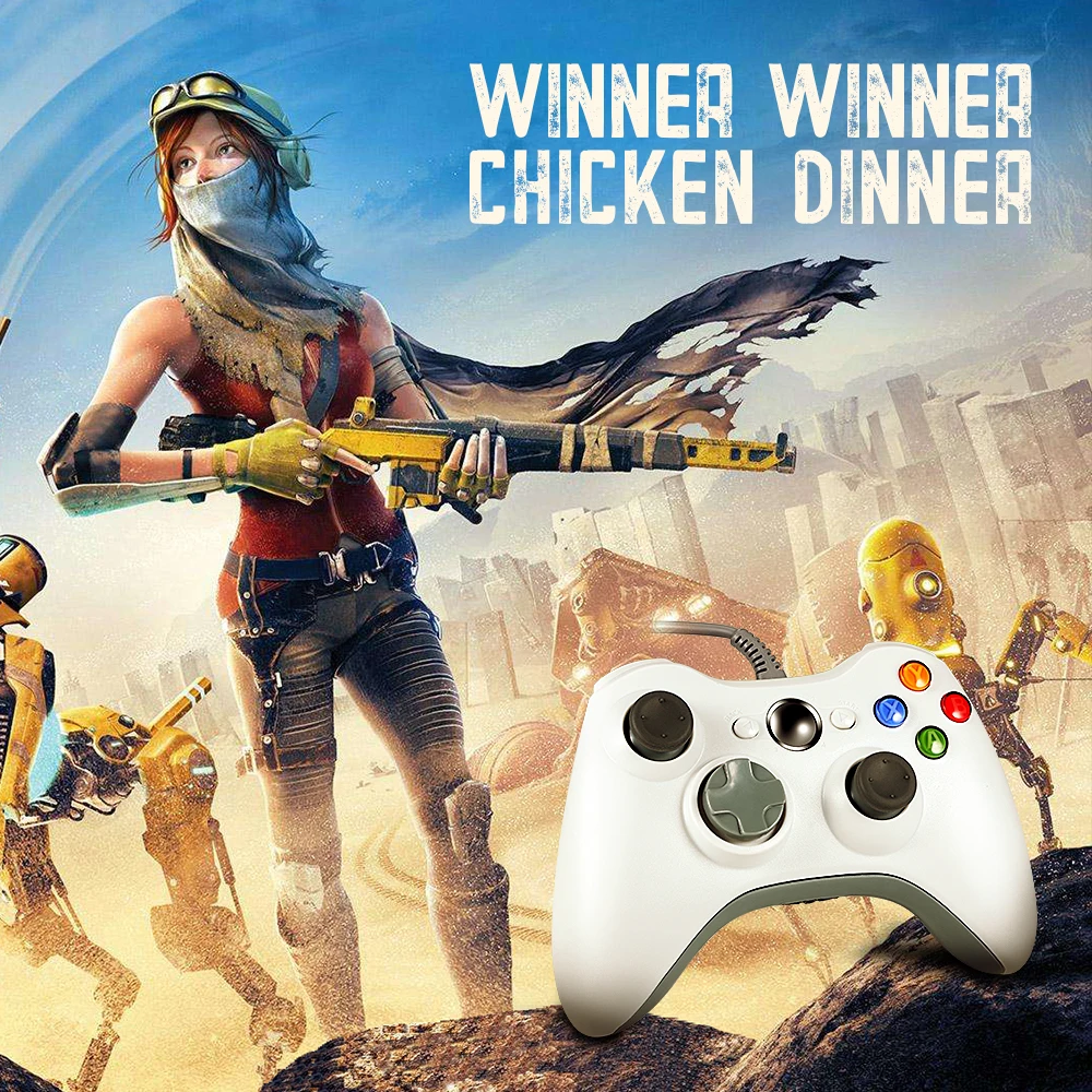 Проводной игровой USB джойстик SL11 для Microsoft Xbox 360 и ПК Windows|Геймпады| |