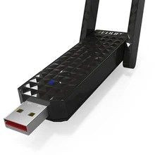 usb wi-fi adapter 802.11ac EDUP 600mbps 5ghz wifi receiver double 2dbi antenna high speed wifi adaptador driver free for Windows