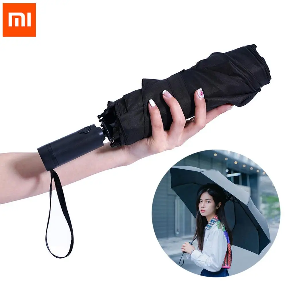 

Xiaomi Mi Mijia WD1 Automatic Rainy umbrella Sunny Rainy Summer Aluminum Windproof Waterproof UV Parasol Sunshade Man Woman
