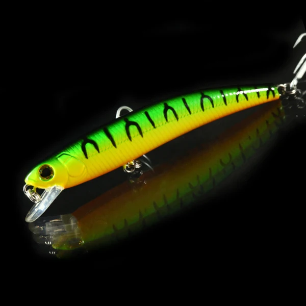 NOEBY 9cm/7.5g Minnow Hard Lure Walleye Trout Plastic Fishing Wobbler Hard Baits Swimbaits