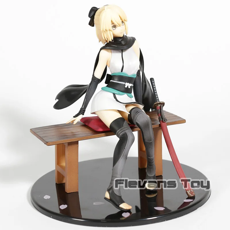 Fate/Grand Order Swordsman Sakura Saber Okita Souji Leter Ver. ПВХ фигурка Коллекционная модель