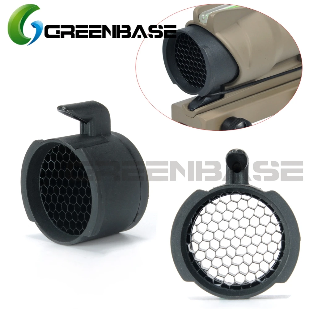 

Greenbase Killflash Scope Killflash Anti-Reflection Device 4x32 ACOG Scope Protector Cover Cap Black