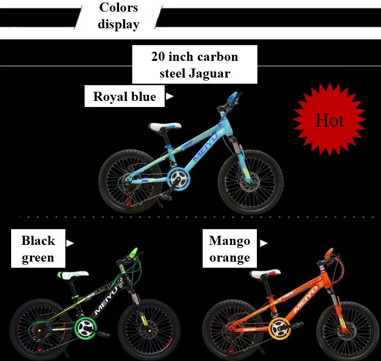 Sale MeiYu Mountain bike 20/24 inch tire 21-speed double disc brakes Bicycle 11 Sale MeiYu Mountain bike 20/24 inch tire 21-speed double disc brakes Bicycle 11