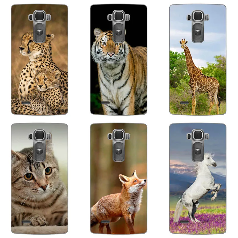 

Coque Funda For LG G Flex 2 H955 LS996 Hard Plastic Back Cover For LG FLEX2 Original Printed Cute Animal Flower Phone Case