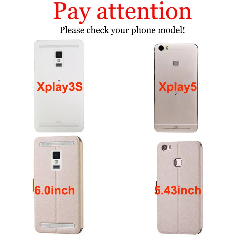 ДЛЯ vivo xplay5 чехол xplay 5 5A xplay5s xplay5l кожаный чехол для окна vivo Xplay3S Xplay 3 S X520L X520A X520F флип-чехлы