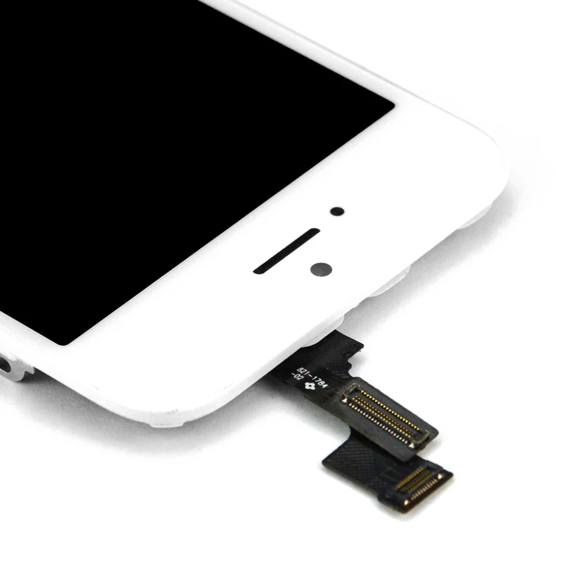 5 шт./лот стеклянный экран для iPhone 5G 5C 5S класс A +++ Черный Белый ЖК дисплей с