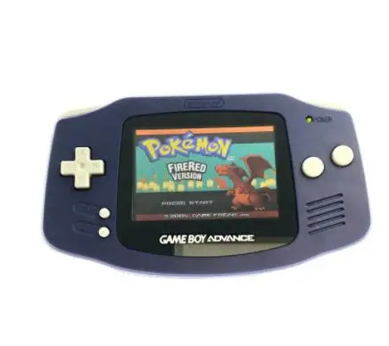 Высококачественная игровая консоль для NintndoGBA GameboyAdvance, 4 цвета на выбор, AGS-101 с подсветкой и светильник для мальчиков - Цвет: blue