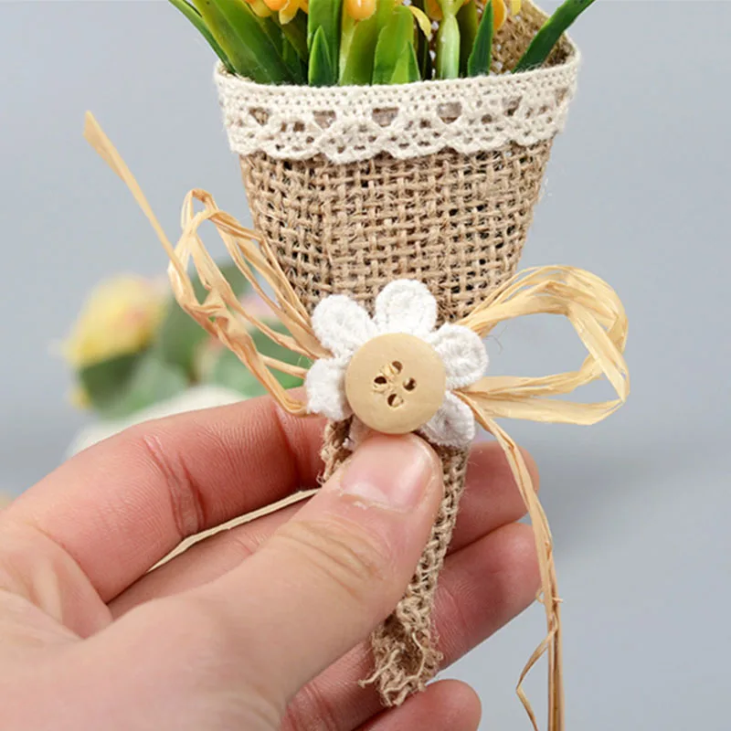Natural Raffia Dry Straw Paper Gift Wrap Candy Box Packaging Rope Wedding Party Decor Flower Rustic Decor DIY Supplies
