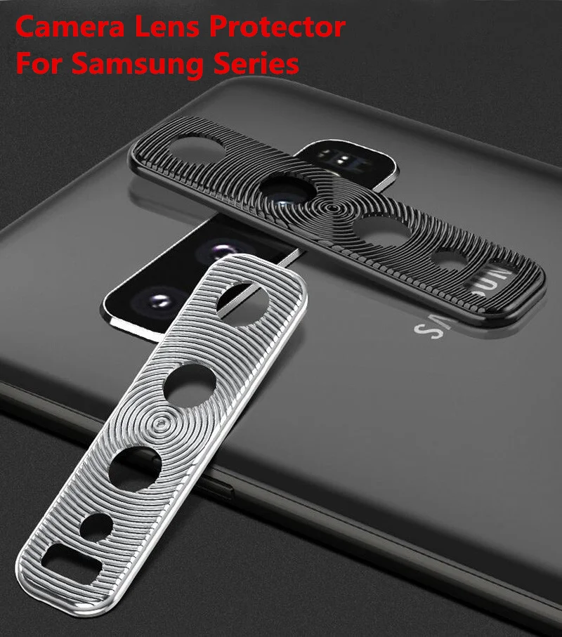 

Camera Lens Protector Ring For Samsung Galaxy A30 A50 S10E S10 Plus A8S A9 2018 Aluminum Camera Lens Protection Cover
