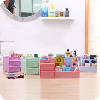 

Simple Drawer Type Storage Boxes Multifunction Creative Desktop Stationery Classification Container Jewelry Makeup Organizer