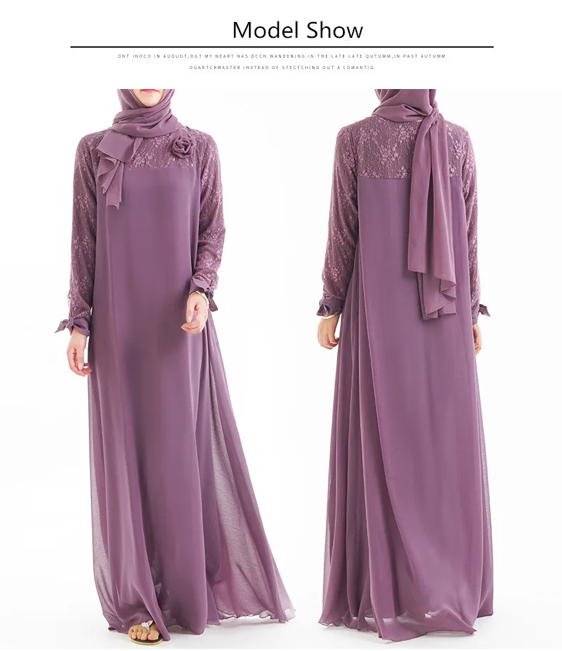 Цветочный кружевной бант абайя халат Дубай мусульманский хиджаб платье Турция Абая для женщин Катара кафтан Рамадан Elbise Исламская одежда