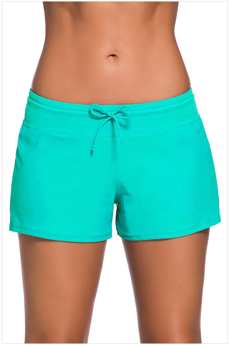 С низкой посадкой кружевной на шнуровке женские беговые шорты пляжный отдых Сексуальное Мини Micro черный женские шорты спортивная разрез панталоны больших Размеры - Цвет: Lightgreen