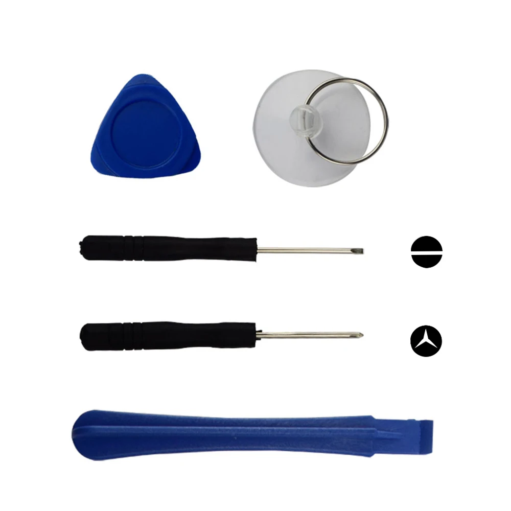 

Cellphone Tablet Repair Tool Set Including Screw Drivers Pry Openers Suction Cup for Assembly or Disassembly