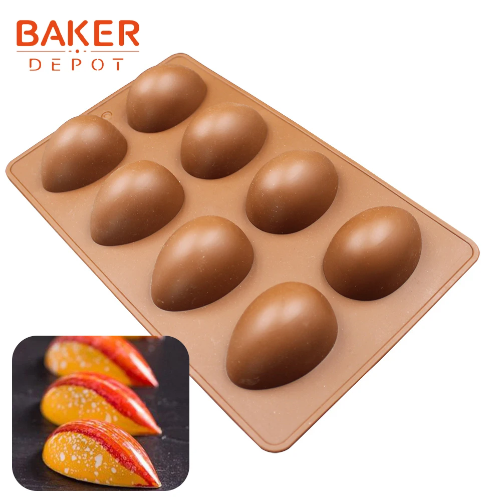 BAKER DEPOT dome силиконовый для тортов и мыла форма Круглый шоколадные конфеты помадка