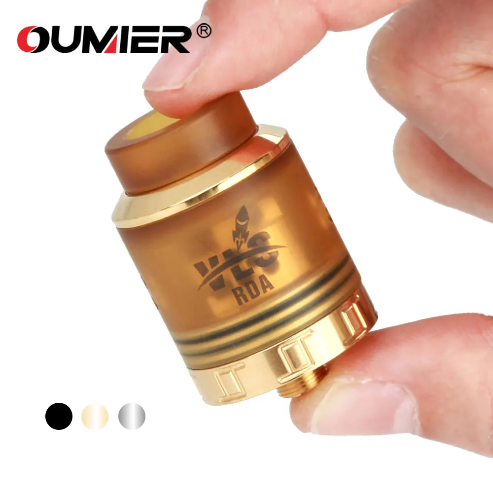 

Original OUMIER VLS RDA 1.5ml Rebuildable Tank Support Single Coil and Dual Coils Building W/ Unique Build Deck Vs WASP NANO