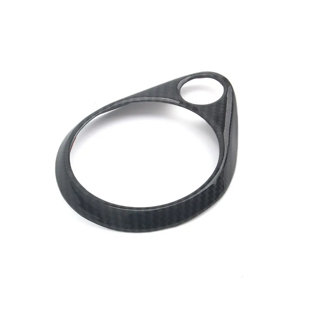 Carbon Fiber Dashboard Audio Speaker Cover Trim For Jeep Grand Cherokee 2014-19