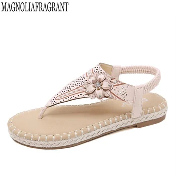 

Women Comfy Platform Sandal Shoes Feet Correct Thickened Street PU Leather Shopping Flat Sole Women Sandal Beach flip flops c785