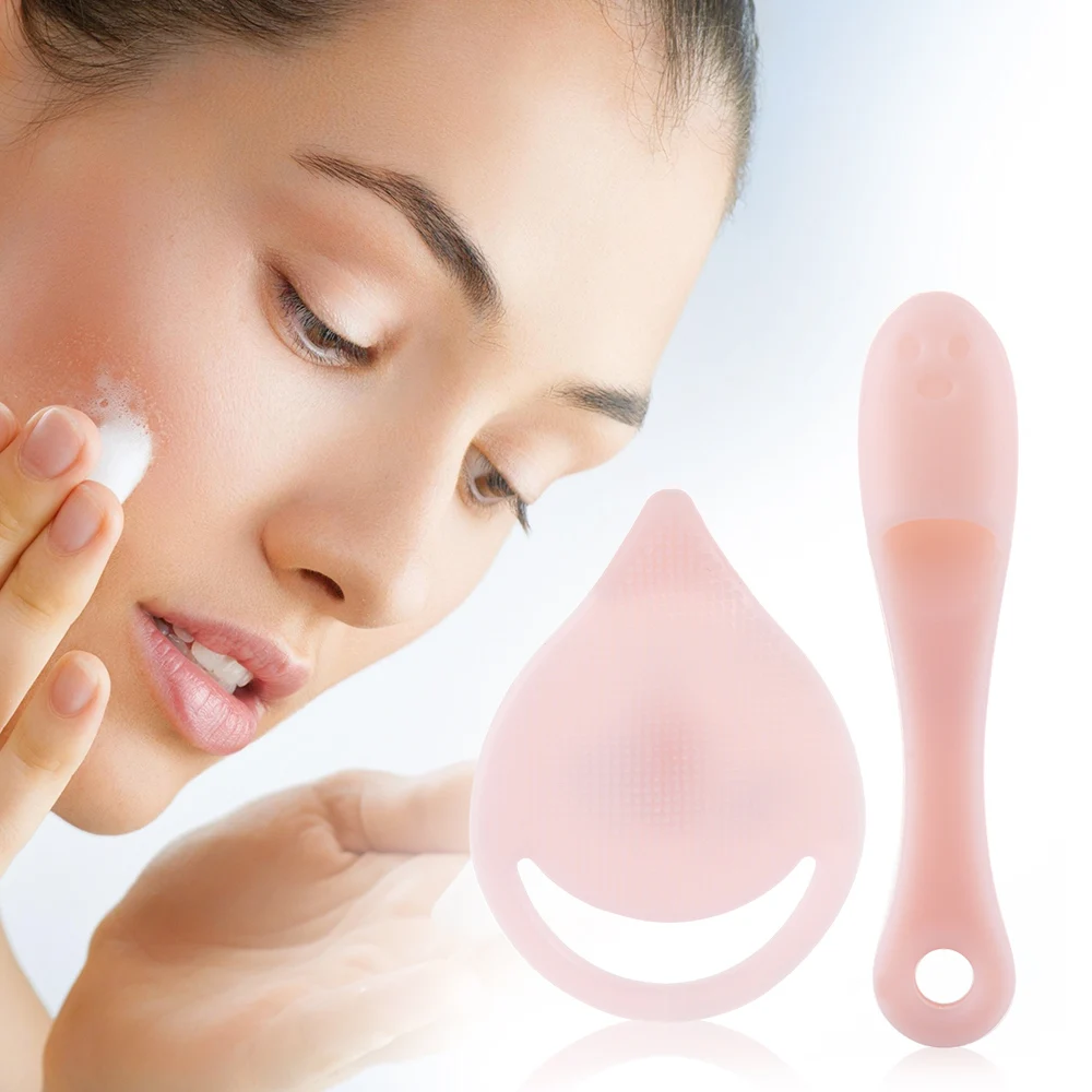 

Massage Facial Exfoliation Cleaning Brush Washing Machine Silicone Facial Cleansing Devices Tools Soft skin-friendly Skin Care