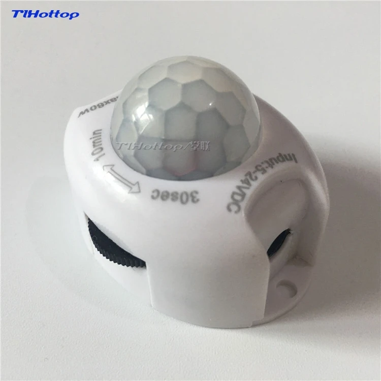 

5V 12V DC Movement Detector Activated Timer Automatic Switch ON OFF LED Strip Light TLHOTTOP