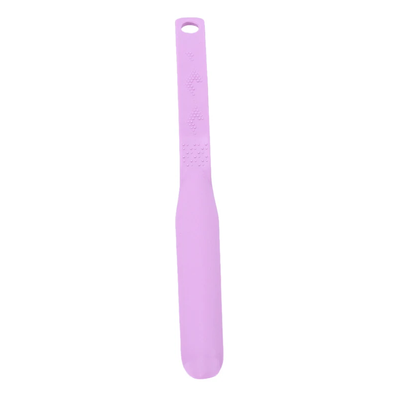 Pink purple Пластиковые помадки торт лопатки пасты нож DIY Форма для выпечки Украшение блюда торт инструмент принадлежности для кухонного бара - Цвет: Pink purple