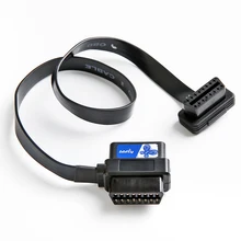 Bbfly-A9 OBD II OBD2 16Pin Splitter Расширение 1x мужской и 2x Женский удлинитель адаптер(2FT/60 см