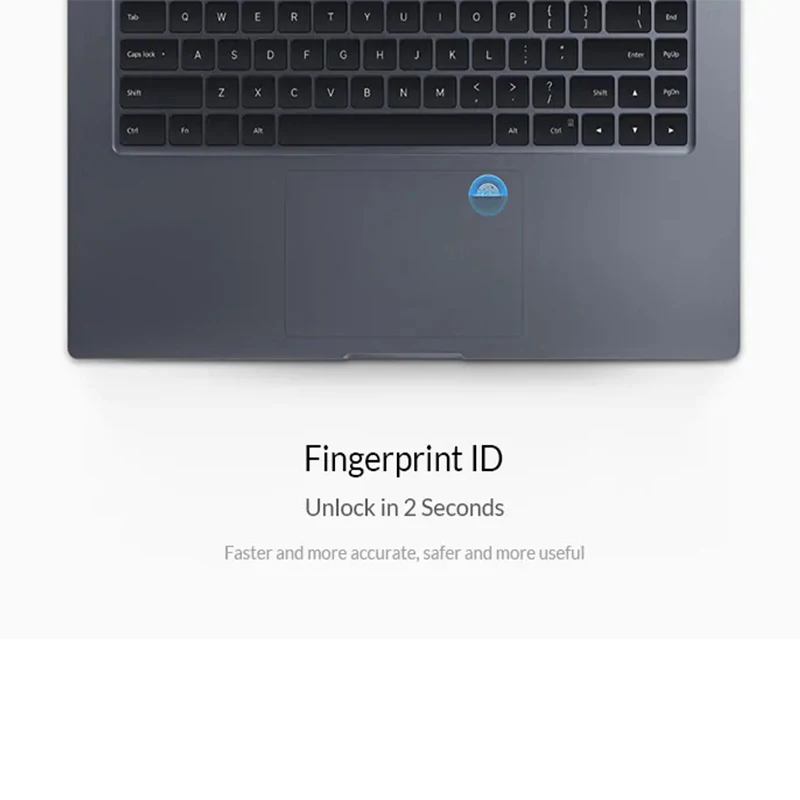  2019 Xiaomi Mi Laptop Notebook Pro 15.6'' Windows10 Intel Quad Core I5/I7 16GB 256GB Fingerprint ID