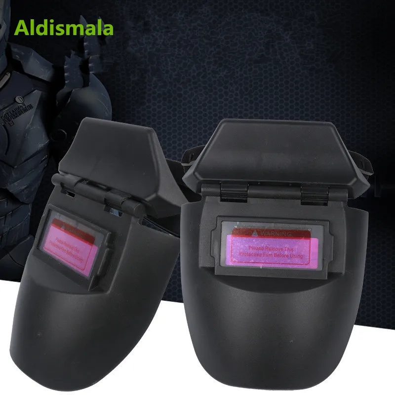 

New Flip Cover Welding Mask With Soft Sponge Auto Darkening Grinding Solar Tool for shielded welding electric welding soldering