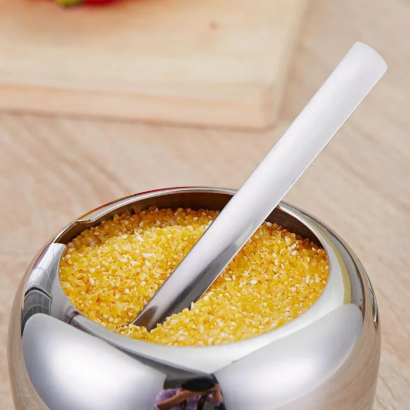 304 Stainless Steel Apple Sugar Bowl  (15)