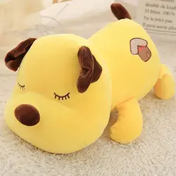 Маленькая желтая собака плюшевая игрушка мягкая подушка кукла девочка hyena милая кукла супер милая кукла Корея