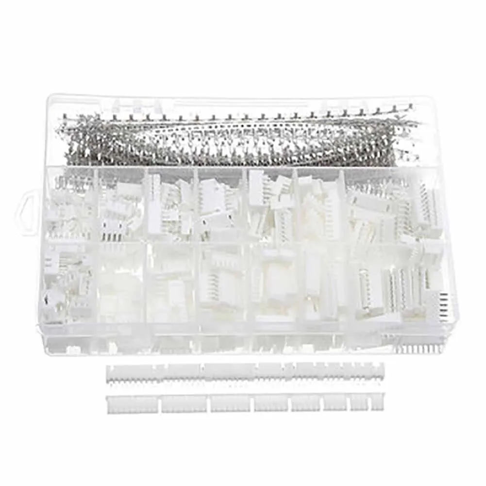 

1220Pcs Connector Housing Male/Female Pin Terminals Connector for Breadboard Style Pin Connectors Sockets