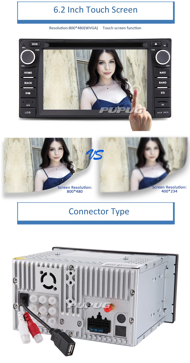 Perfect FREE rear camera+ 2 din GPS Car Stereo Radio for Toyota Corolla Ex 2008 2009 2010 2011 2012 2013 DVD Player Bluetooth ipod FM/AM 7