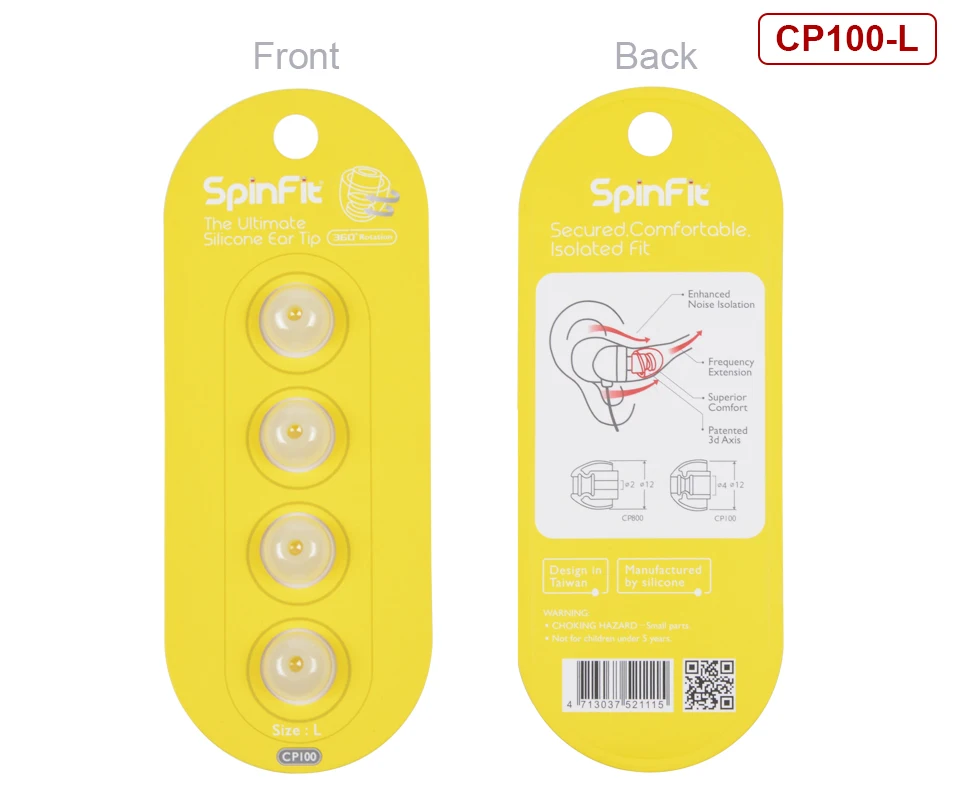 1 пара(2 шт.) NICEHCK SpinFit CP100 CP100M CP800 CP220-M2 наушники-вкладыши патентованный силиконовый наушник инновационная технология наушник