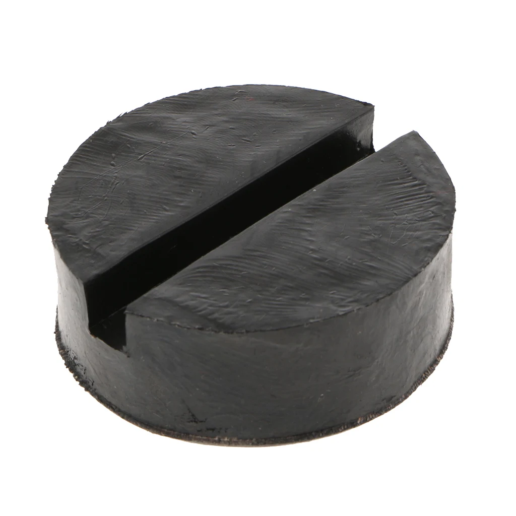Rubber Jack Pad Tool Adapter Anti-slip Slotted Frame Rail Protector 61x61mm
